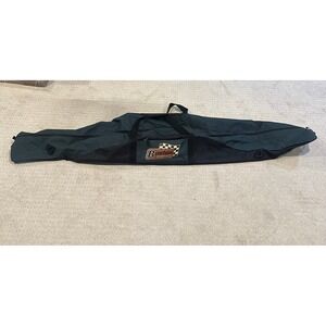 Burton Snowboards Gig Bag Board Case Forest Green Black Vintage Checkered Logo